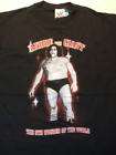 Andre the Giant 8th Wonder of World WWE Black T shirt