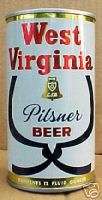 WEST VIRGINIA BEER Can Huntington, WEST VIRGINIA, Bell  