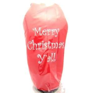    Woozie Merry Christmas Yall Wine Bottle Bag 