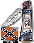 CONFEDERATE STAINLESS STEEL GENERAL ROBERT E LEE FREDERICKSBURG KNIFE 