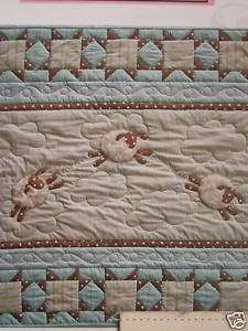 Wub Ewe~Baby Quilt Pattern~Counting Sheep  