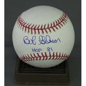  Bob Gibson Signed Major League Baseball   HOF: Sports 
