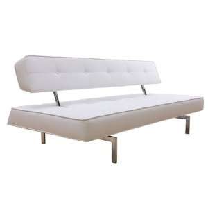   Furniture K18 A White Convertible Sofa Bed K18 A w sofa bed Furniture