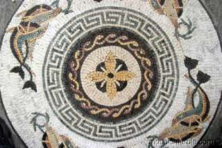 46.8 lovely medallion mosaic wall hanging art tile NR  