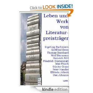 60 Autoren, deutschsprachige Literatur, Georg Büchner Preisträger 