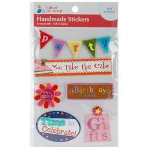  Handmade Dimensional Stickers   Life Of The Party