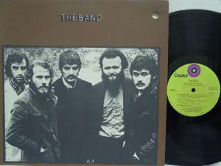 THE BAND   S/T LP (PROMO, 2nd Album, 1st US Pressing, Robert Ludwig 
