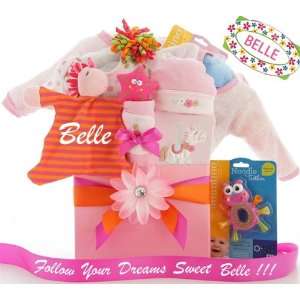  Follow Your Dreams Baby Girl Gift Basket Baby