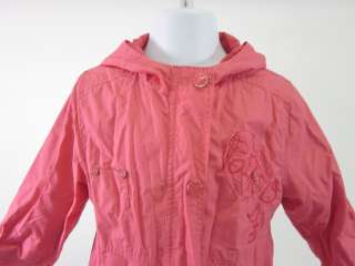 FLORIANE Girls Pink Rain Coat Jacket Sz 2 Yrs  