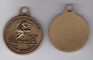 USMC 25th Fighter Squadron Medallion Challenge Coin  