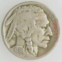 Buffalo Nickel 1936 D COIN U.S.  