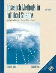 Research Methods in Political Science: An Introduction Using MicroCase 
