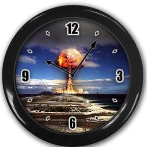  Nuclear Blast Wall Clock Black Great Unique Gift Idea 