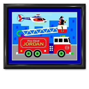  Heroes Large Personalized Print: Home & Kitchen