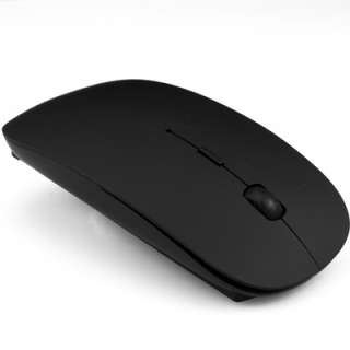 Mini 2.4 Ghz RF Wireless Mouse Black For Laptop PC Windows 7/Vista/XP 