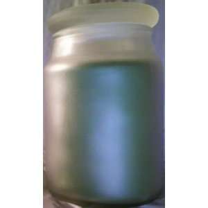   Cane Green Soy Scented Candle in Frosted Glass Jar 