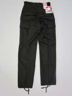 Propper Military Issue Black BDU Trouser / Pants * Button Fly 
