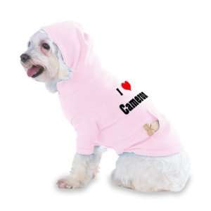  I Love/Heart Cameron Hooded (Hoody) T Shirt with pocket 