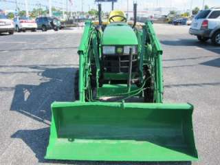John Deere 4310 4x4 Compact Tractor WITH 420 Loader !!  