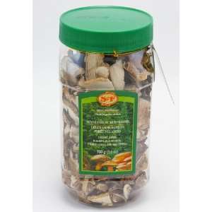 MIXED FOREST (Mushrooms), Dried Mixed Forest Mushrooms in Plastic 