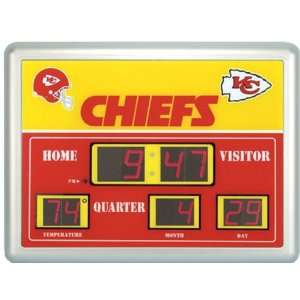  Kansas City Chiefs Lg Scoreboard Clock: Sports & Outdoors