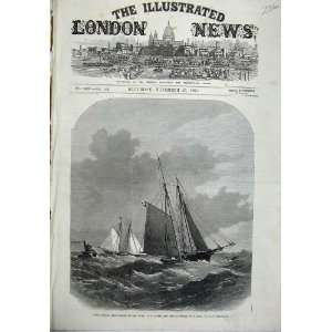  1871 International Yacht Race York Dauntless Livonia