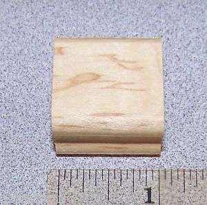 NEW Wood Mounting Block for Rubber Stamp, 1 x 1  