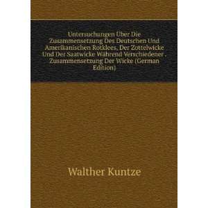   WÃ¤hrend Verschiedener . Zusammensetzung Der Wicke (German Edition