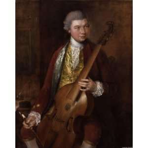  Portrait of the Composer Carl Friedrich Abel with his 