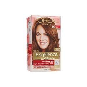  Oreal Permanent Hair Color Light Golden Brown (Quantity of 4) Beauty