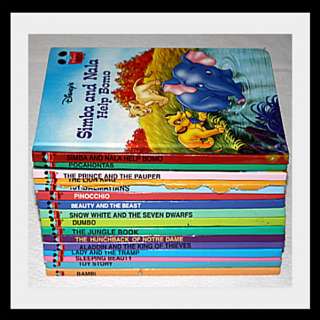 15)DISNEY’S WONDERFUL WORLD OF READING CHILDRENS BOOKS 085391120889 