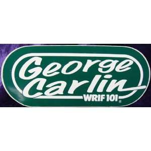    WRIF FM Detroit George Carlin Bumper Sticker 