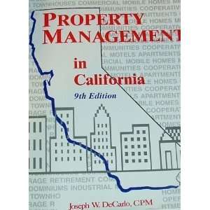   Management in California [Paperback] Joseph W. Decarlo Books
