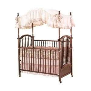  Continental Style Canopy Crib Baby
