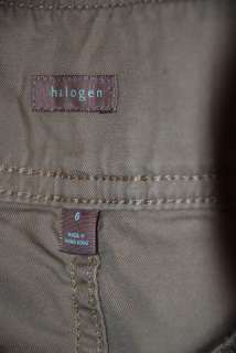 Halogen Womens Khaki Wide Leg, Sailor Style Pants   Size 6  