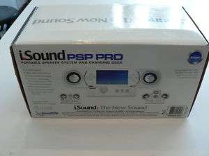 NEW PSP PRO SPEAKER & CHARGER DOCK  IPOD White  