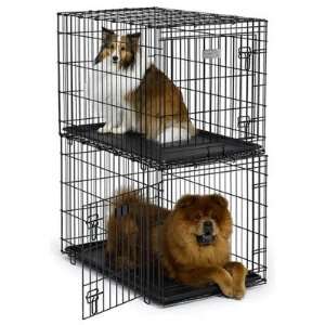  Solutions Stackable Dog Crate