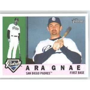 Adrian Gonzalez / San Diego Padres   2009 Topps Heritage Card # 102 