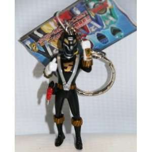  Power Rangers RPM Figure With Keychain Black   Banpresto 