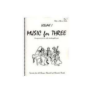  Music For Three, Violin, Oboe Or Flute, Vol. 1, Pt. 1 