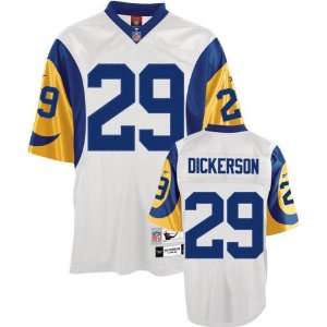  Eric Dickerson LA Rams White NFL Premier 1984 Throwback 