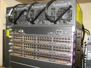 Cisco Catalyst 4006 w/ 3 WS X4148 RJ45V & 1 WS X4013  