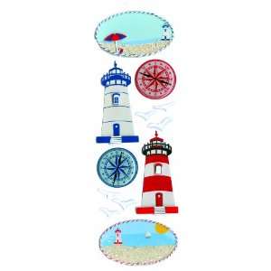 Martha Stewart Crafts Stickers, Lighthouse and Compass