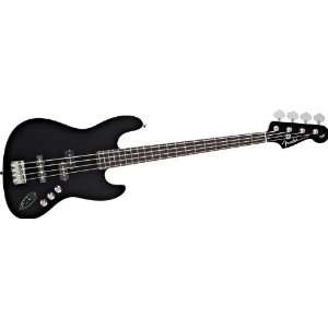  Fender Aerodyne 4 String Jazz Bass Black Rosewood 