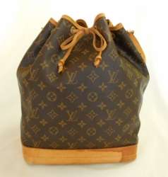 LOUIS VUITTON Monogram NOE LARGE LV Bag Handbag Purse M42224 Authentic 