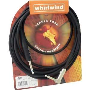  Whirlwind L15R Leader 15 Feet Instrument Cable   Right 