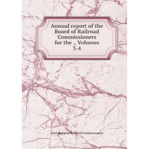 Annual report of the Board of Railroad Commissioners for the 