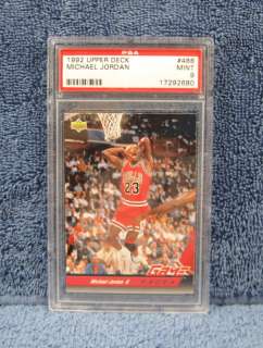 1992 Upper Deck #488 Michael Jordan PSA 9 MINT  