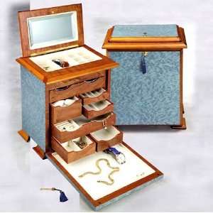  Giglio Italian Wooden Jewelry Box w/ Drawers