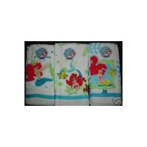   The Little Mermaid Ariel 3 pack Kitchen Dish Towels: Kitchen & Dining